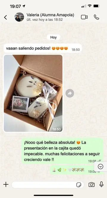 Mensaje de una alumna