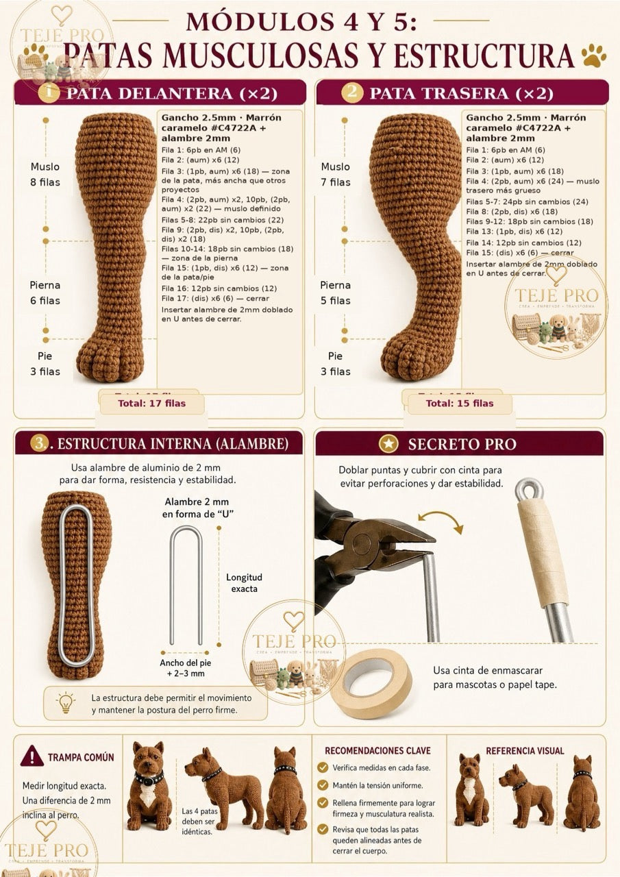 Paso a paso Tejido Pro 6