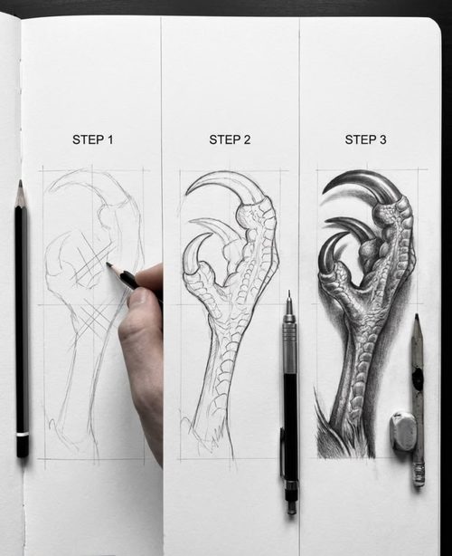 Ejemplo de dibujo realista 9