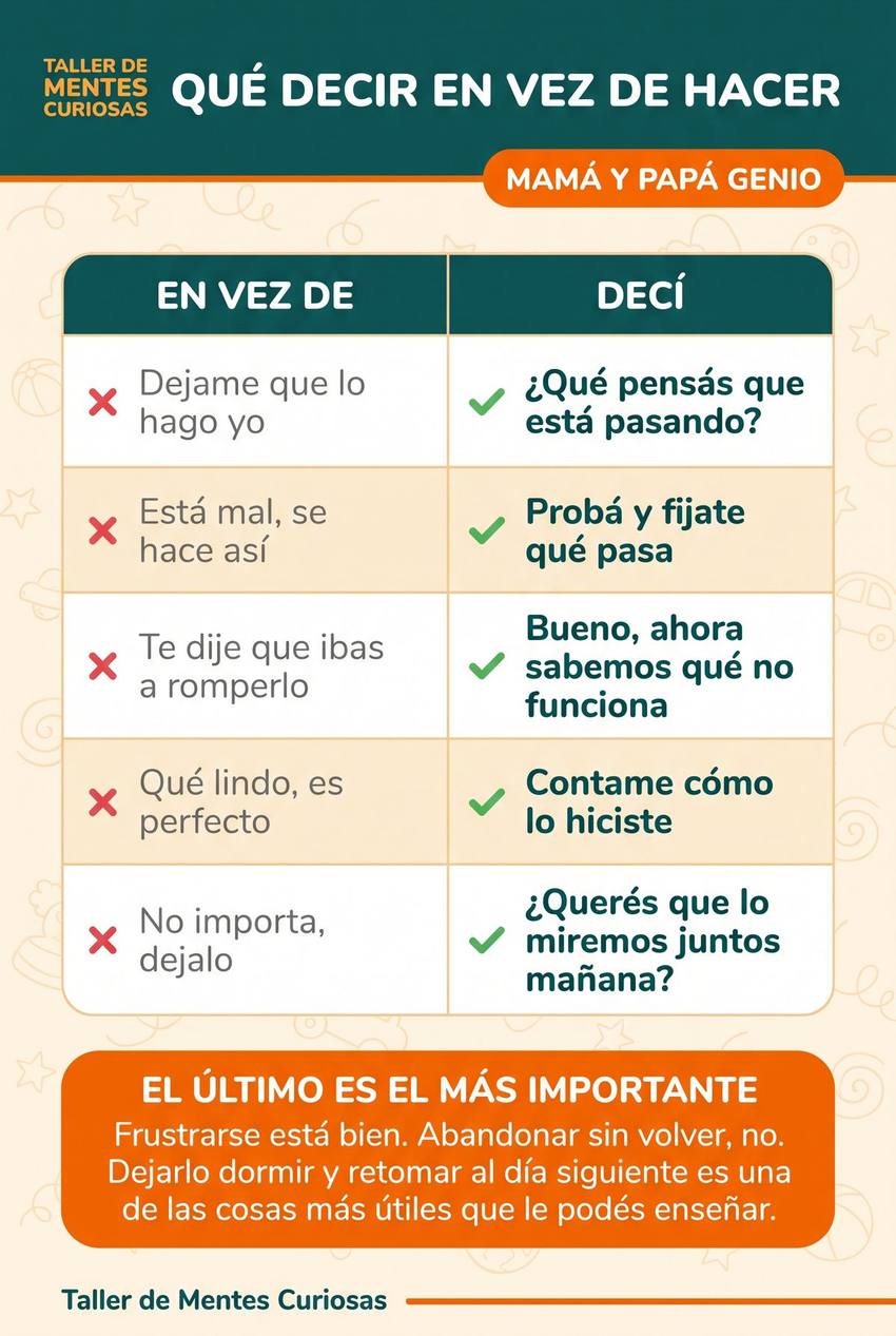 Página del Taller de Mentes Curiosas 20