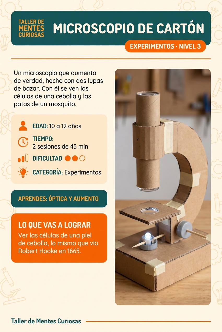 Página del Taller de Mentes Curiosas 5